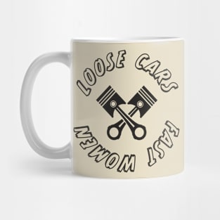 Loose Cars Fast Women Mug